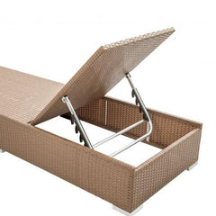 BROWN WICKER 2-SEATER LOUNGE SET - Loungeout