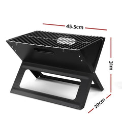 Grillz Portable Charcoal BBQ Grill