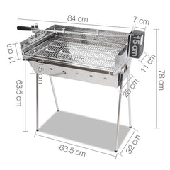 Grillz Portable Electric Spit Roaster & Rotisserie