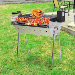 Grillz Portable Electric Spit Roaster & Rotisserie