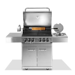 Stainless Steel 6 Burner Gas BBQ