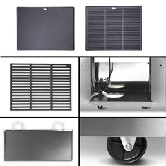 Stainless Steel 6 Burner Gas BBQ