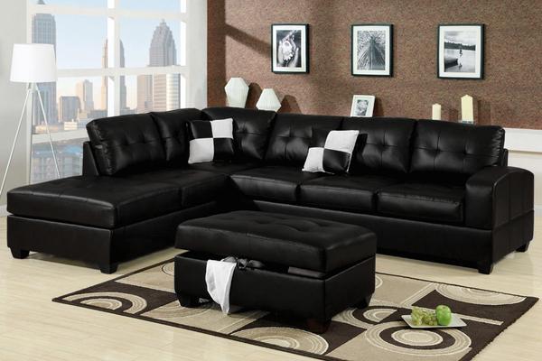 Black Lounge | Chaise Lounge | Kingston Black