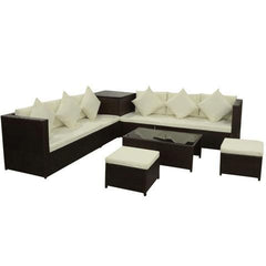 RATTAN GARDEN SOFA SET (26 PCS)