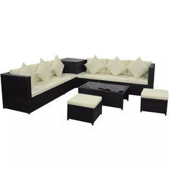 RATTAN GARDEN SOFA SET (26 PCS)