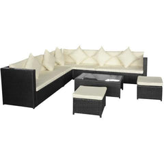 RATTAN GARDEN SOFA SET (29 PCS)