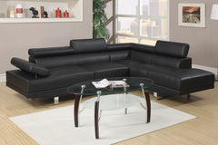 Black Lounge | Chaise Sofa | Alpha Black