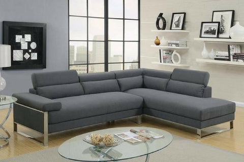 Charcoal Lounge | Chaise Sofa | LA Lounge Charcoal