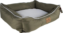 Pet Bed Bolstered Honeycomb Oxford 65X50X20 3 Asstd