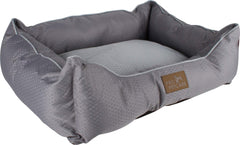 Pet Bed Bolstered Honeycomb Oxford 65X50X20 3 Asstd