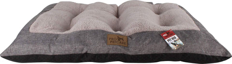 Pet Bed Pillow Plush Microtech Top 80X60Cm 3 Asstd
