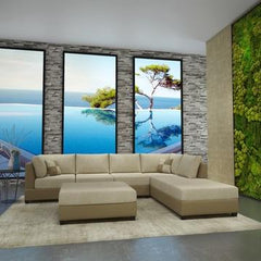 Cream Lounge | Chaise Lounge | Stella Earth