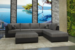 Grey Lounge | Chaise Lounge | Stella Dark Grey