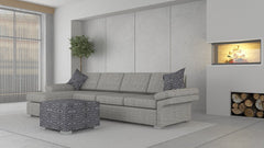 Wembley 3.5 + Chaise ( Ash Grey )